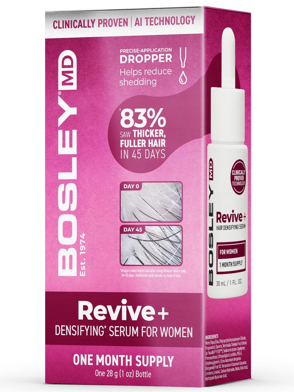 Bosley MD Revive+ Densifying Serum for Women